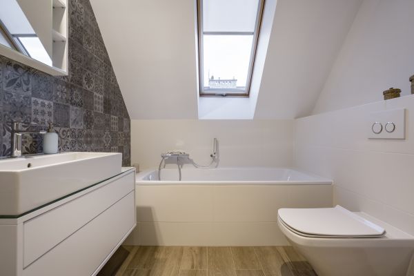 Attic Bathroom Construction in Keller