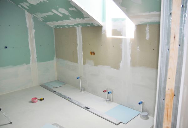Attic Bathroom Remodeling in Keller
